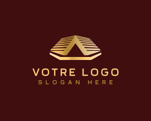 Luxury Roof Construction Logo