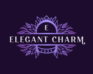 Floral Elegant Ornament logo design