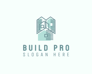 Home Builder Blueprint Logo