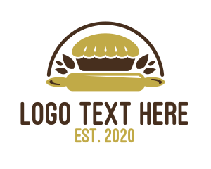 Vegan - Nature Pie Bakery logo design