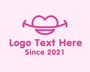 Plastic Surgery - Heart Lip Smile logo design