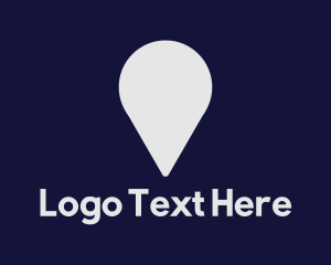 Grey - Location Pin Travel logo design