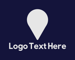 Location Pin Travel Logo