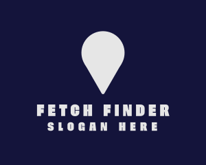 Location Pin Travel logo design