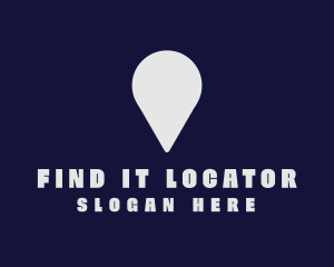 Locator - Location Pin Travel logo design