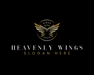 Holy Wing Halo logo design