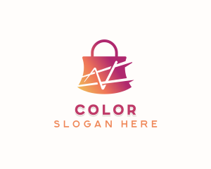 Online Shopping Bag Logo