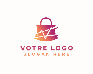 Online Shopping Bag Logo
