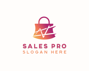 Online Shopping Bag logo design