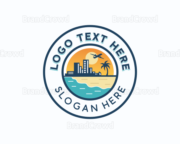 Tourism Vacation Getaway Logo