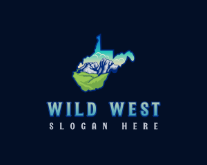 West Virginia Mountain logo design