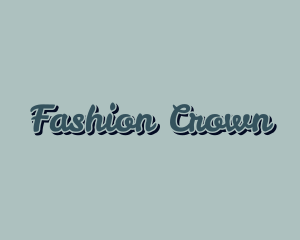 Retro Lifestyle Fashion logo design