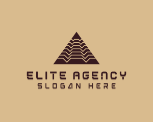 Pyramid Firm Agency logo design