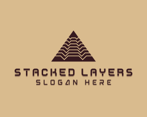 Layered - Pyramid Firm Agency logo design