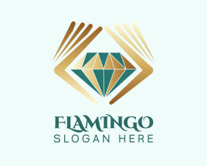 Premium Diamond Hands Logo