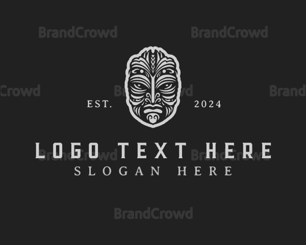 Ethnic Tribal Mask Logo