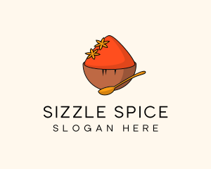 Indian Spices Bowl logo design