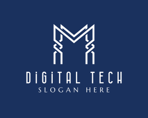 Digital - Digital Chain Technology logo design