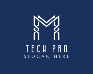 Program - Digital Chain Technology logo design