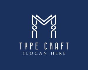 Typography - Digital Chain Technology logo design