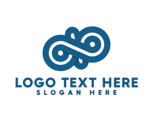 Digital Marketing - Infinity Loop Business logo design