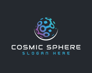 Digital Tech Sphere logo design