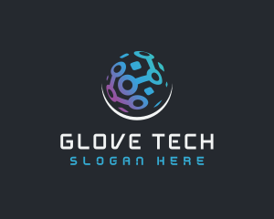 Digital Tech Sphere logo design