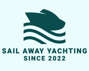 Ocean Wave Cruise logo design