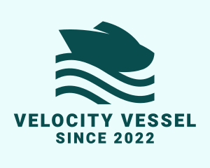 Speedboat - Ocean Wave Cruise logo design