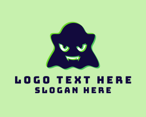 Nightclub - Gaming Ghost Monster logo design