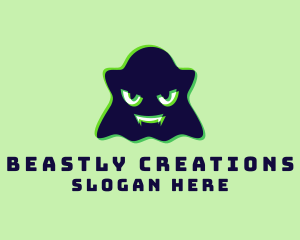 Gaming Ghost Monster logo design