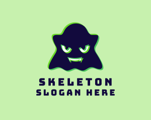 Static Motion - Gaming Ghost Monster logo design