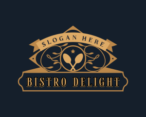  Luxury Restaurant Cuisine logo design