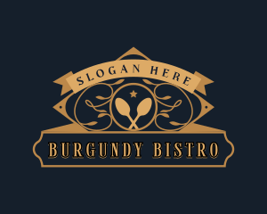  Luxury Restaurant Cuisine logo design