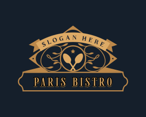  Luxury Restaurant Cuisine logo design