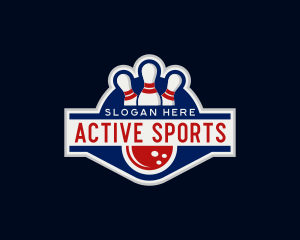 Sports - Sports Bowling Tournament logo design