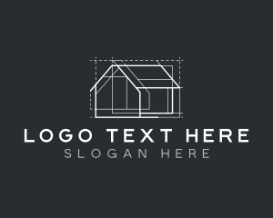 Draftsman - Architecture Contractor Builder logo design