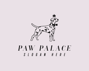 Pet - Pet Dalmatian Dog logo design