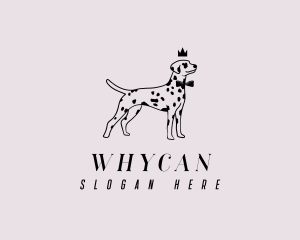 Pet - Pet Dalmatian Dog logo design