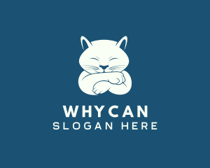 Cartoon Feline Cat  Logo