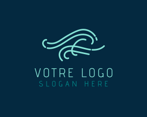 Abstract - Abstract Fluid Wave logo design
