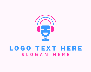 Communication - Music Podcast Sound logo design