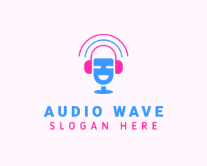 Sound - Music Podcast Sound logo design