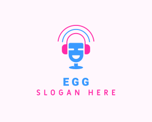 Chat Bubble - Music Podcast Sound logo design