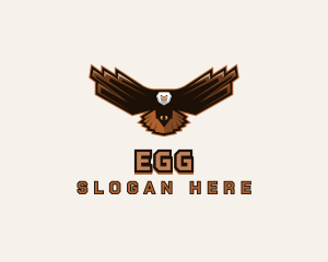 Wings - Wild Eagle Esports Clan logo design