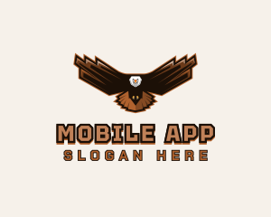 Falcon - Wild Eagle Esports Clan logo design