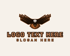 Hawk - Wild Eagle Esports Clan logo design