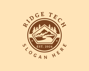 Ridge - Nature Outdoor Travel logo design