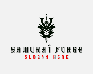 Katana - Samurai Katana Weaponry logo design