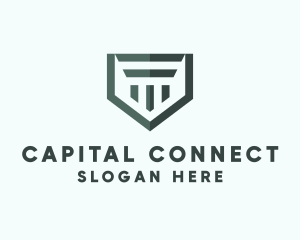 Law Firm Pillar Financing logo design